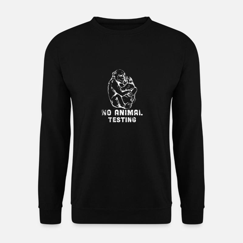 Stop à l’expérimentation animale - Sweat-shirt Unisexe - noir