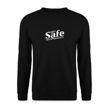 Classification sécurisée SCP Foundation Secure Contain - Sweat-shirt Unisexe - noir - Devant - Alina (178cm) & Michal (187cm)