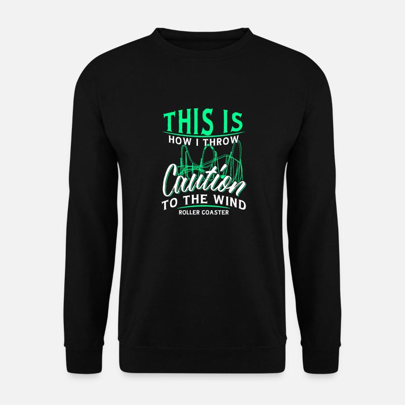 roller coaster - Unisex Sweatshirt - black