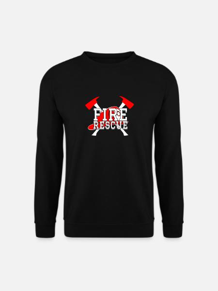 Firefighter Gift Fire Rescue Firefighter Gifts - Sweat-shirt Unisexe - noir