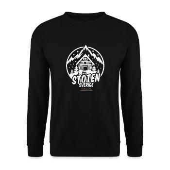 Station de ski Sverige | Ski T-Shirts - Sweat-shirt Unisexe - noir - Devant - Alina (178cm) & Michal (187cm)