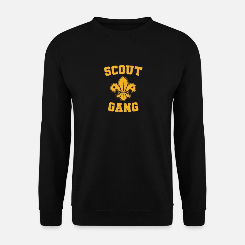 Scout-Gang-Scout-Scouting-Anhänger - Unisex Pullover - Schwarz