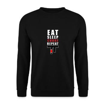 Anatomy Brazilian Jiu Jitsu Gifts for Jiu Jitsu - Unisex Sweatshirt - black - Front - Alina (178cm) & Michal (187cm)