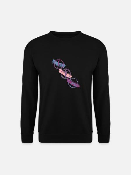 Wheel - Unisex Sweatshirt - black