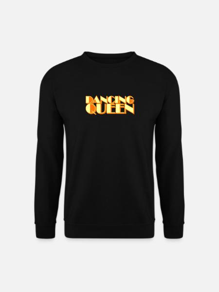 Dancing Queen 70s Vintage T-Shirt - Unisex Pullover - Schwarz