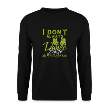 salsa - Sweat-shirt Unisexe - noir - Devant - Alina (178cm) & Michal (187cm)