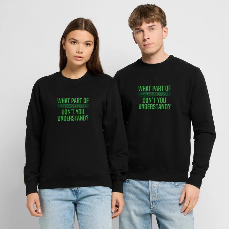 Binary Code Binar Dualcode Programmer Gift Unisex Sweatshirt