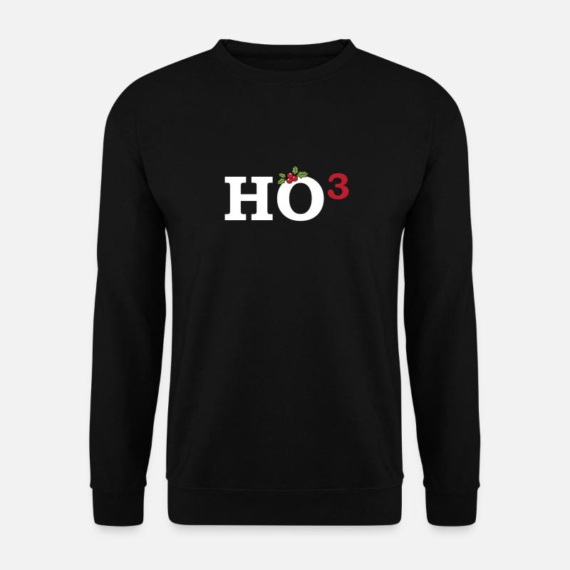 Lustige Sprüche Weihnachten - Unisex Pullover - Schwarz