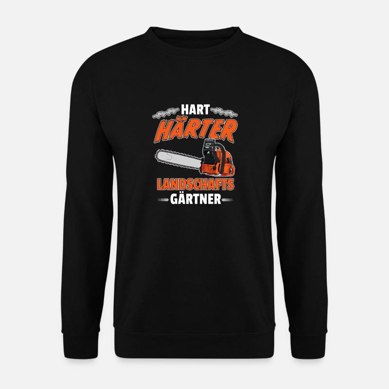 Hart Harter Landschaftsgärtner Geschenke - Unisex Pullover - Schwarz