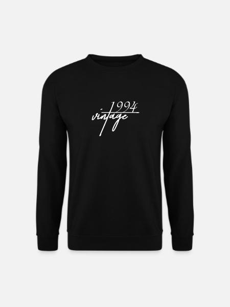 Vintage 1994. 1994 Geburtstagsgeschenk - Unisex Pullover - Schwarz
