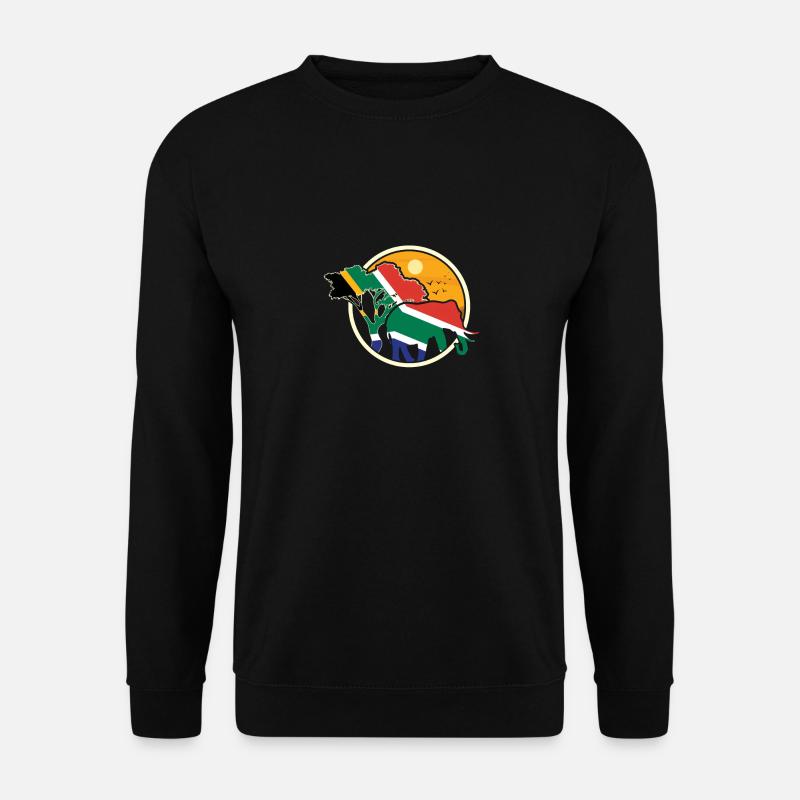 Südafrika - Unisex Pullover - Schwarz