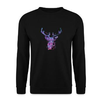 There is no Planet B - Umweltschutz Klimaschutz - Unisex Pullover - Schwarz - Vorne - Alina (178cm) & Michal (187cm)
