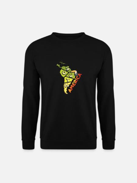 südamerika - Unisex Pullover - Schwarz