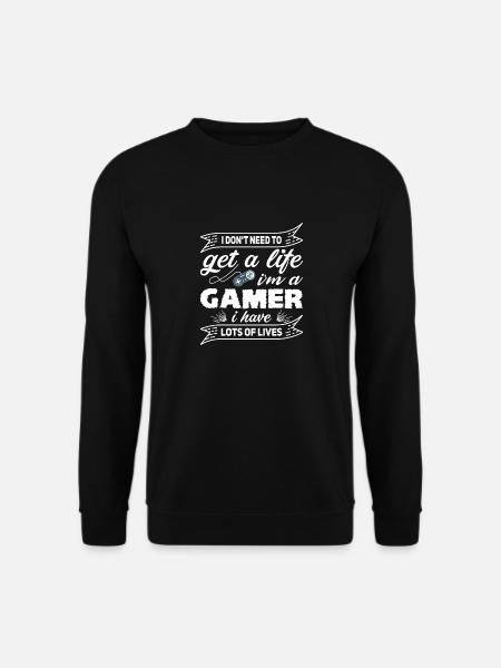 I'm a gamer - Unisex Sweatshirt - black