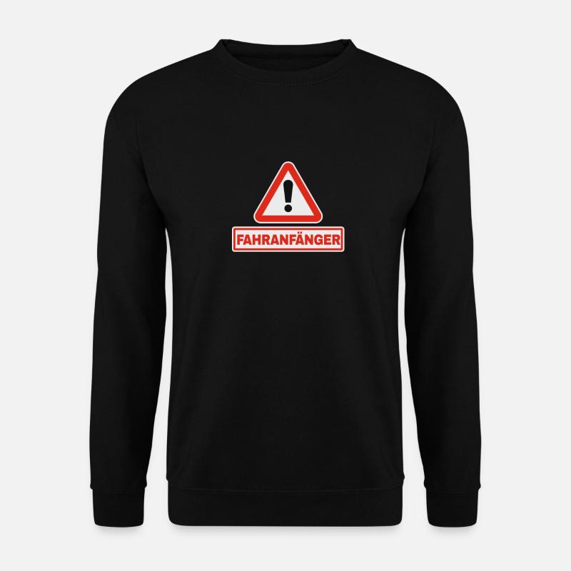 Fahranfänger Führerschein Fahrschüler Fahrschule G - Unisex Pullover - Schwarz