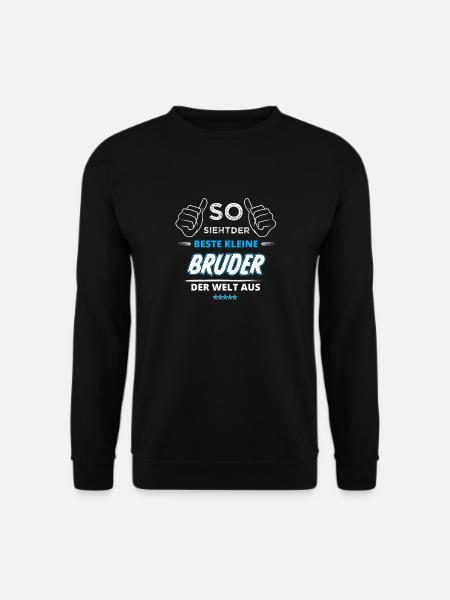 Beste kleine Bruder der Welt Geschenk Sohn - Unisex Pullover - Schwarz