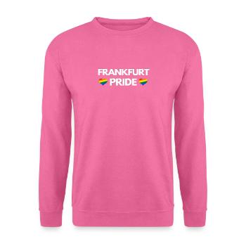 Frankfurt Pride CSD Frankfurt - Unisex Pullover - Pink - Vorne