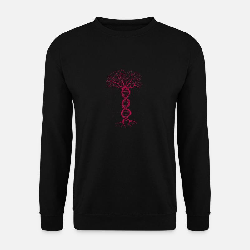 DNA Gene Genetik Biologie DNS Baum Lebensbaum - Unisex Pullover - Schwarz