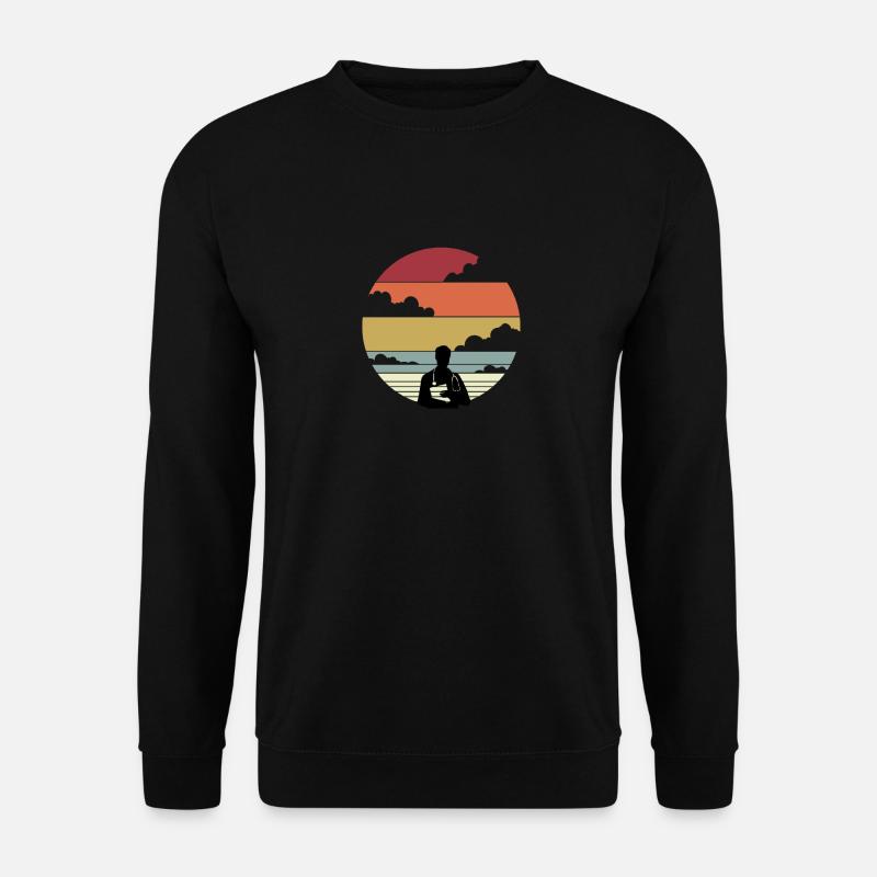 Medizinstudent Geschenke zukünftiger Doktor Shirt - Unisex Pullover - Schwarz