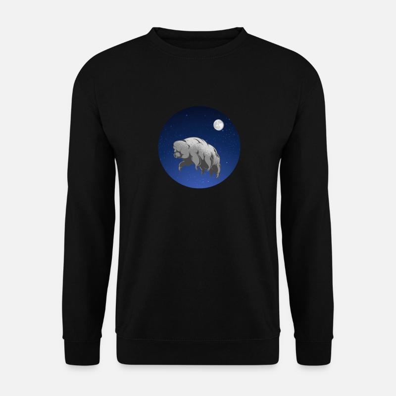 Tardigrade eau ours ecdysozoa espace - Sweat-shirt Unisexe - noir