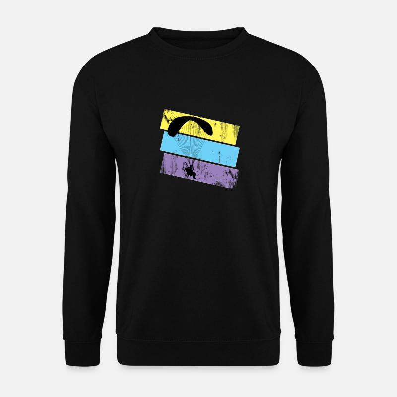 Motorschirm Design - Unisex Pullover - Schwarz