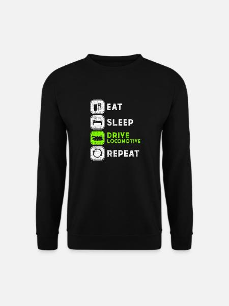 Locomotive - Unisex Sweatshirt - black