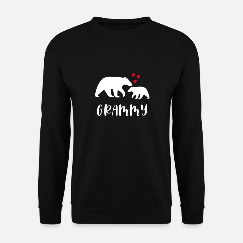 Grammy Bear - Sweat-shirt Unisexe - noir