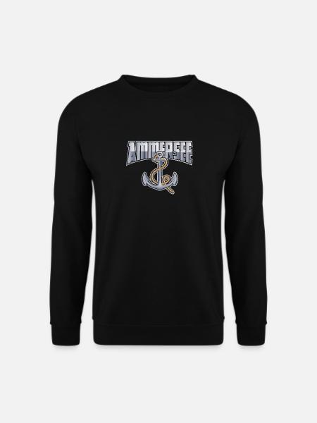 Boote Segeln Wassersport Ammersee Shirt Geschenk - Unisex Pullover - Schwarz