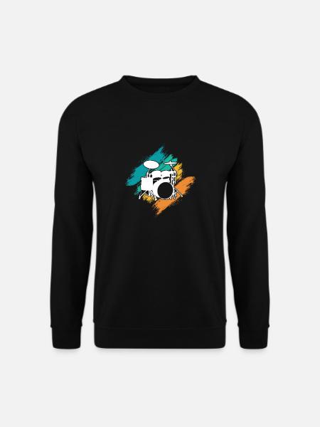 Drums - Unisex Sweatshirt - black