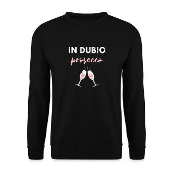 Étudiant en droit cadeau chemise amis amis - Sweat-shirt Unisexe - noir - Devant - Alina (178cm) & Michal (187cm)