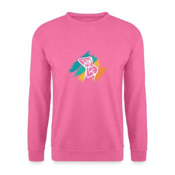 Photograph - Unisex Pullover - Pink - Vorne