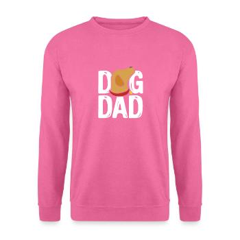 Dogs dad - Unisex Sweatshirt - pink - Front