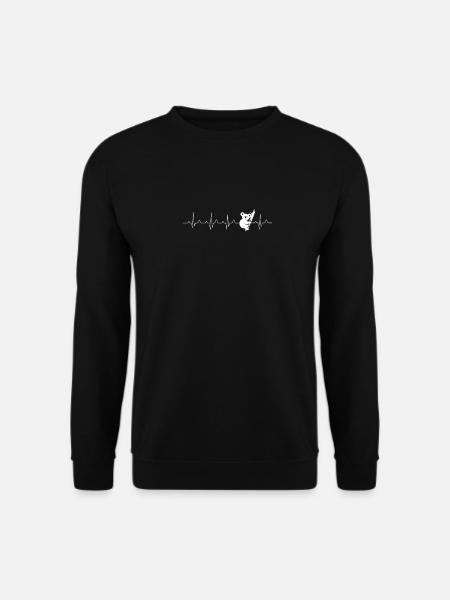 Koala Heartbeat Koala - Sweat-shirt Unisexe - noir
