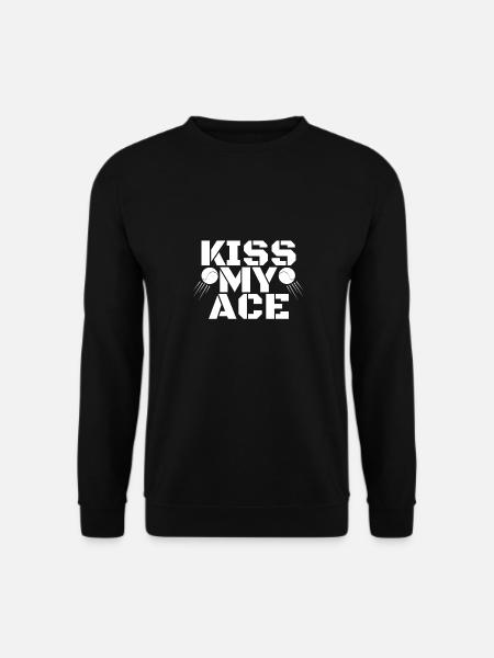 Tennis heute, Tennis Shirt, Tennis Tasche - Unisex Pullover - Schwarz
