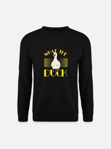 What The Duck - Unisex Sweatshirt - black