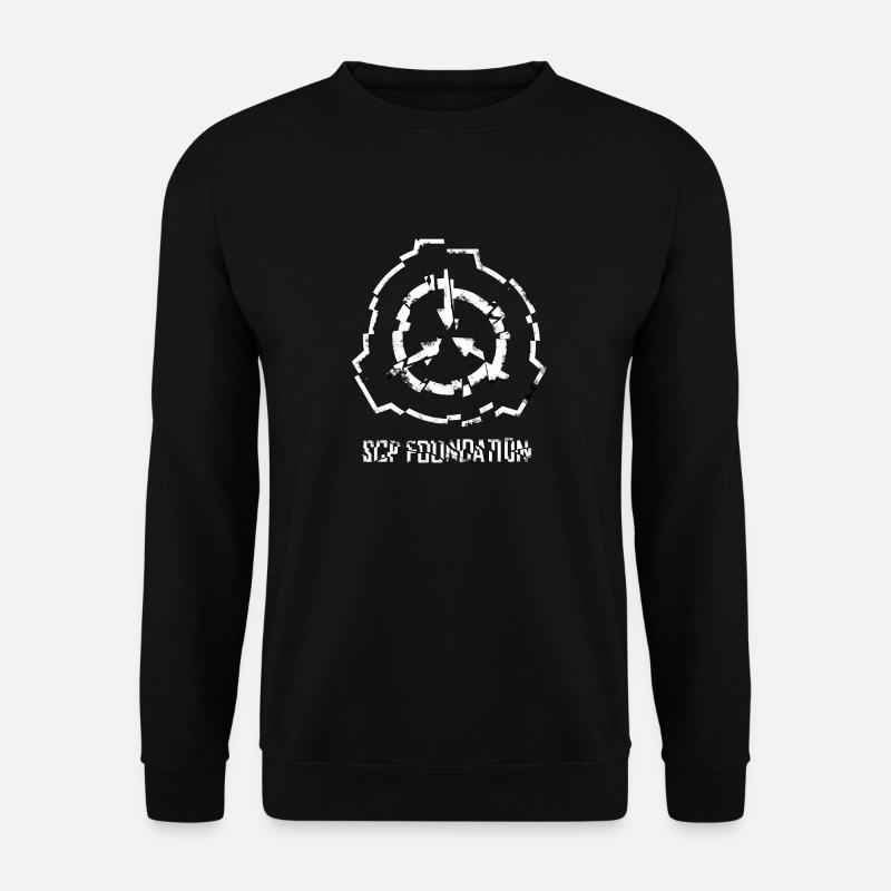 SCP Foundation Symbolgebrochen - Unisex Pullover - Schwarz