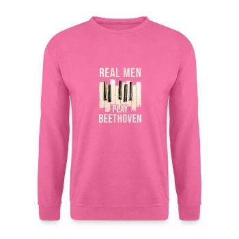 Beethoven - Unisex Pullover - Pink - Vorne