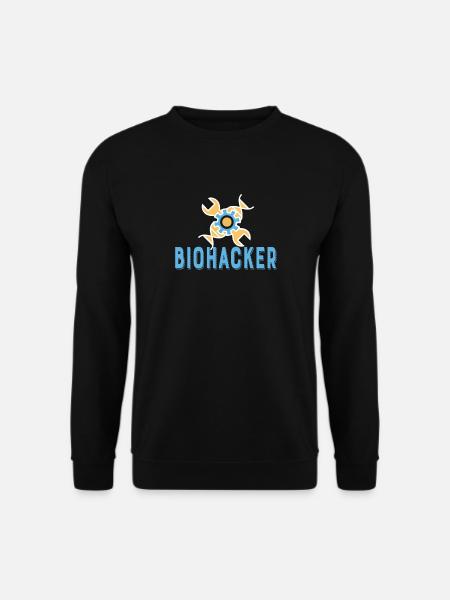 Biohacker Scientist Science Lover Gift - Unisex Sweatshirt - black