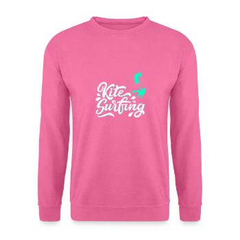 Kite Surfen - Unisex Pullover - Pink - Vorne