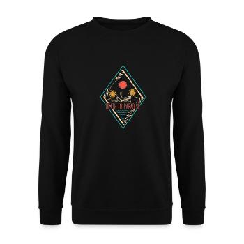 Death in Paradise - Unisex Pullover - Schwarz - Vorne - Alina (178cm) & Michal (187cm)