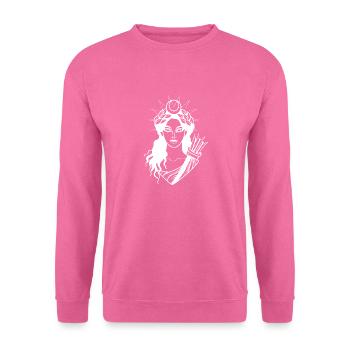 Diana Römische Göttin Römisch oder griechische Myt - Unisex Pullover - Pink - Vorne