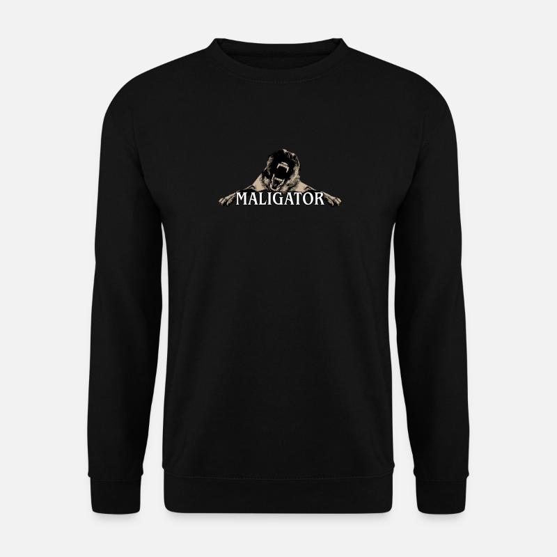 Maligator Belgian Shepherd Dog - Unisex Sweatshirt - black