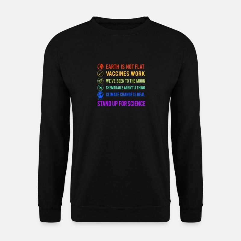 Stand Up For Science - Unisex Sweatshirt - black