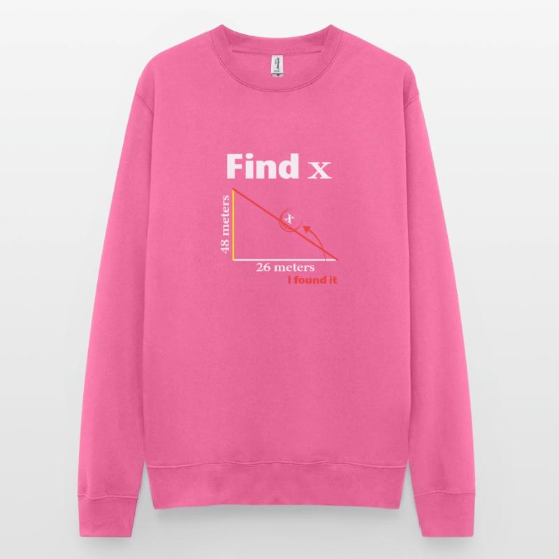 Pythagoras Triangle Mathematiker oder Mathe-Lehrer Unisex Pullover