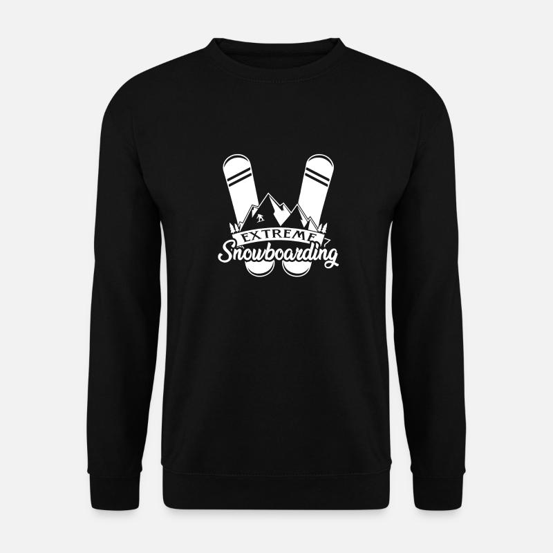 Snowboarding Extreme Snowboarding - Unisex Sweatshirt - black