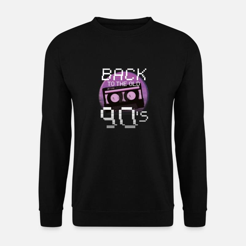 Back to 90 - Unisex Sweatshirt - black