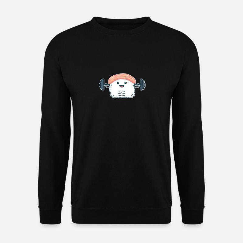 Sushi gym - Sweat-shirt Unisexe - noir