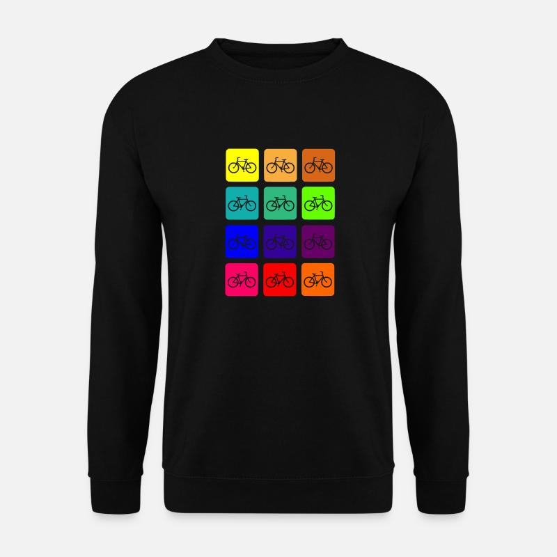 sommer fahrrad radsport - Unisex Pullover - Schwarz