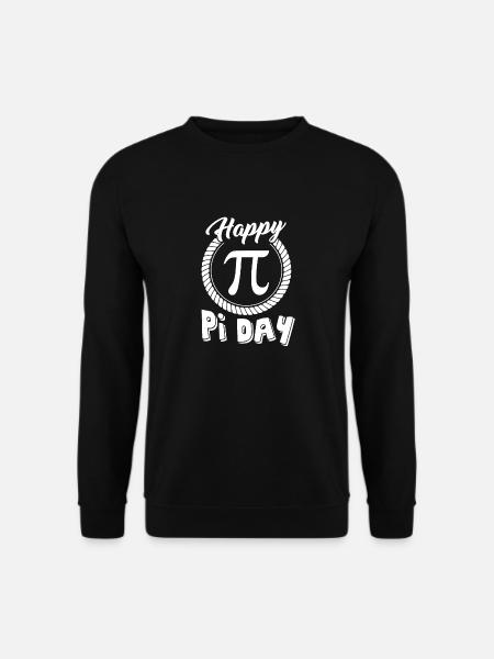 Pi Day Glücklicher Pi Day - Unisex Pullover - Schwarz