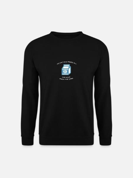 My Oat Milk Is Better Than Yours - Unisex Pullover - Schwarz